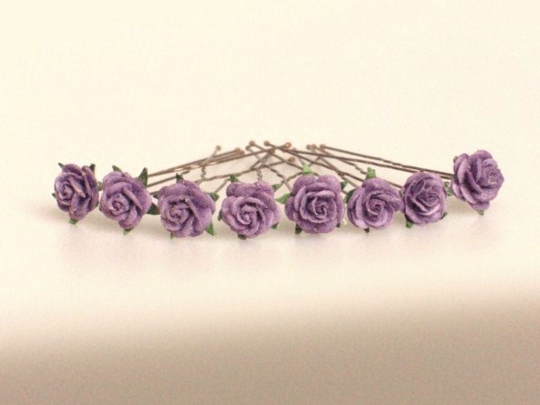 deep purple mini roses
